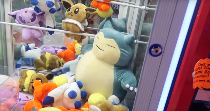 pokemon claw machine